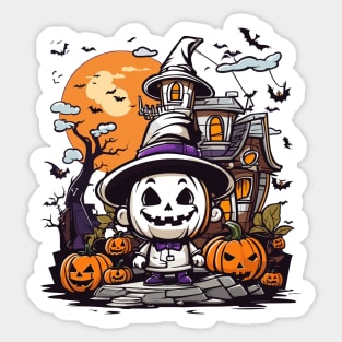 Halloweentown Creepy Child Sticker